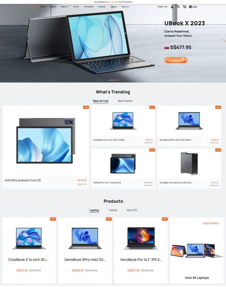 CHUWI品牌电脑