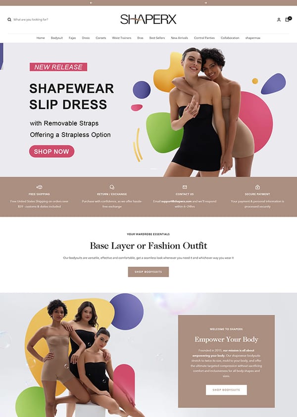 SHAPERX品牌服装