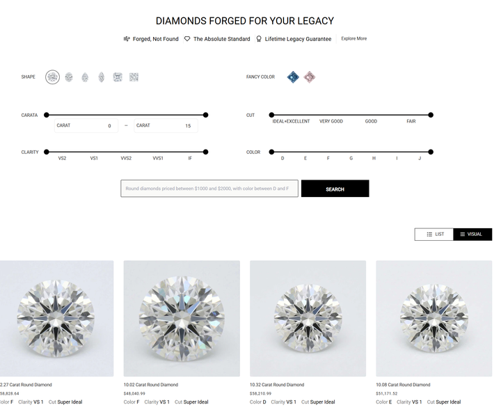 钻石戒指定制系统（Shopify深度定制案例）