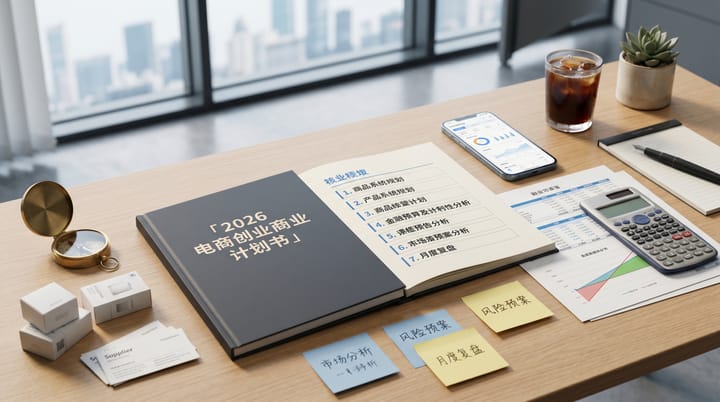 # 2026年电商创业商业计划书全指南：从顶层设计到落地执行的实战模板