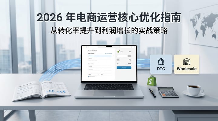 2026年电商运营核心优化指南：从转化率提升到利润增长的实战策略